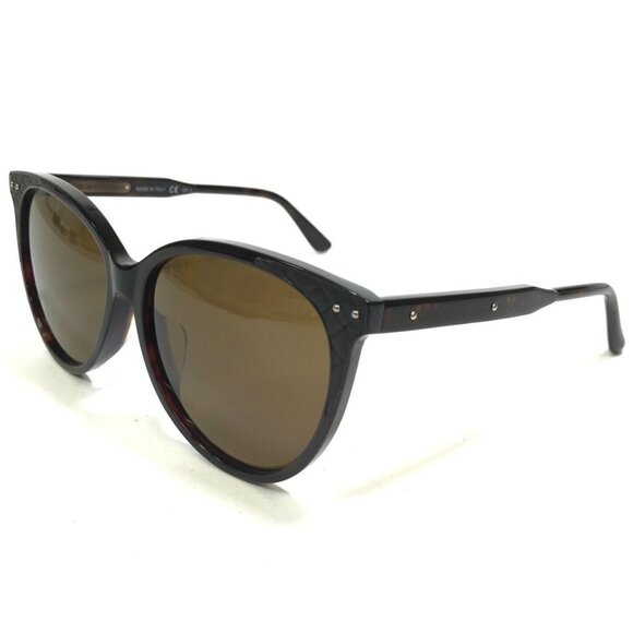 BOTTEGA VENETA Brown Cateye BV0119SA Sunglasses NEW NWOT - Picture 4 of 11
